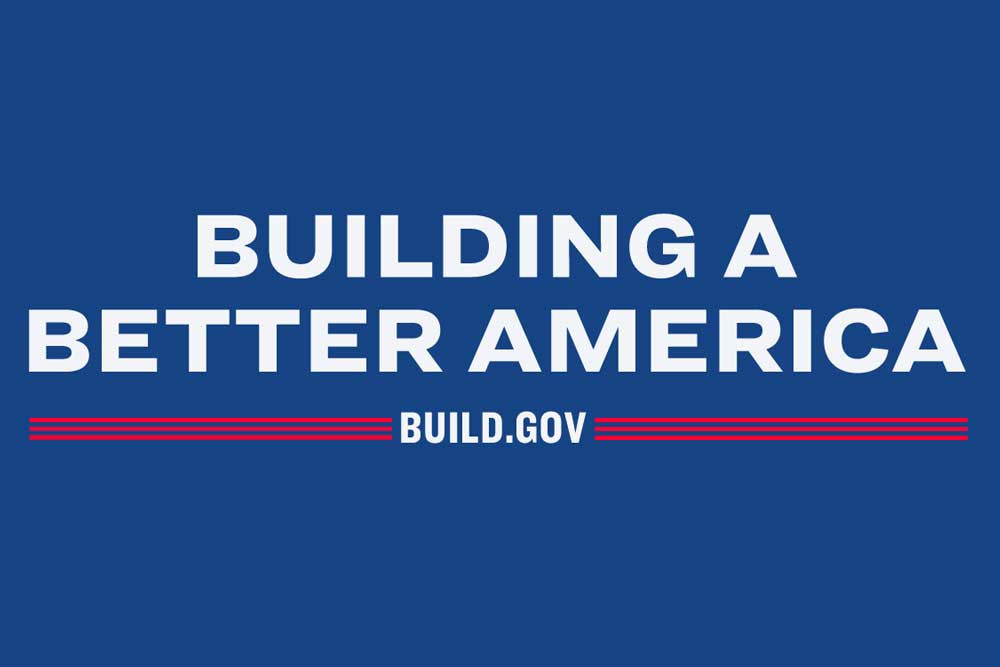 Banner for Build.gov. Reads, "Building a Better America, Build.Gov"