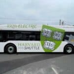 Photo of Electric Harvard Shuttle Bus