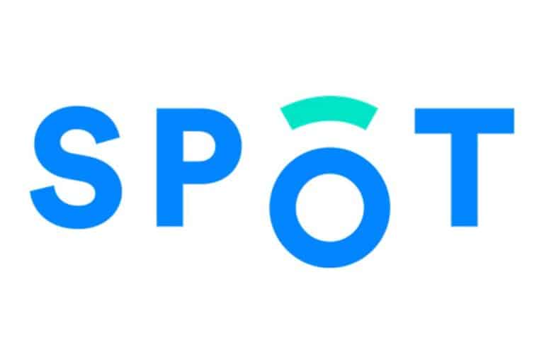 The SPOT logo on a white background.