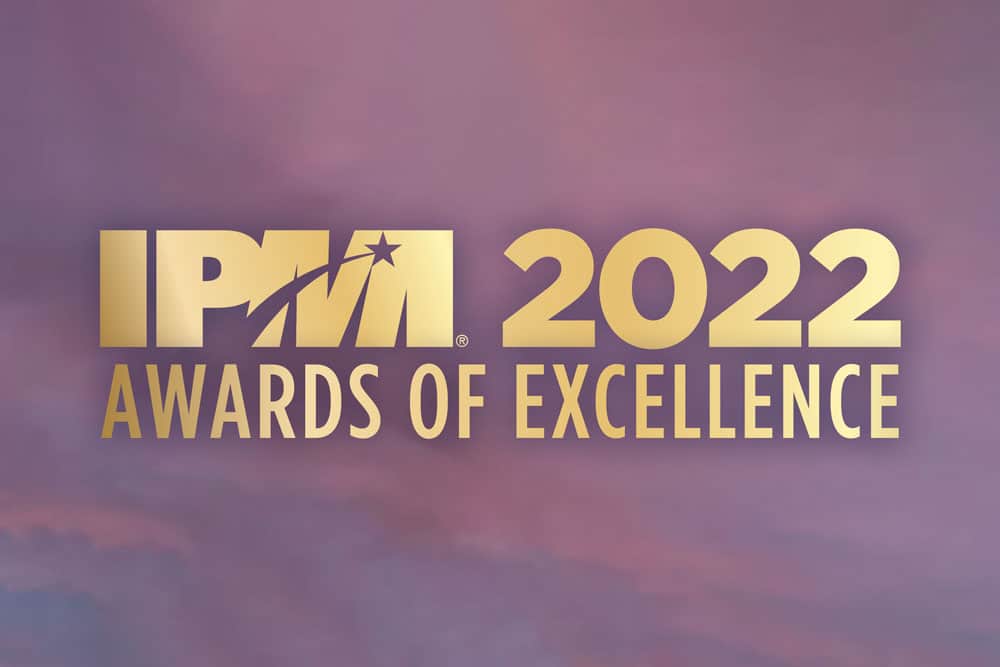 IPM 2021 Awards of Excellence logo celebrates achievements in parking and mobility.