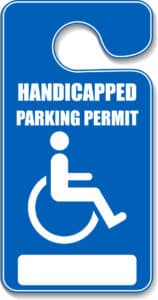 Handicapped Parking Permit