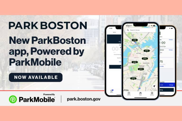 Screenshots of app ParkBoston: New ParkBoston app, Powered by ParkMobile Now Available