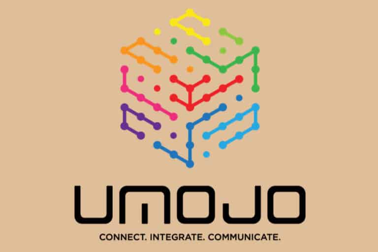 The Umojo logo connects, integrates, and communicates.