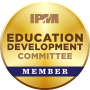 Endless possibilities - IPM education development committee member badge.