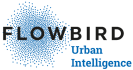 Flowbird urban intelligence logo.