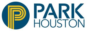 Park houston logo on a white background.